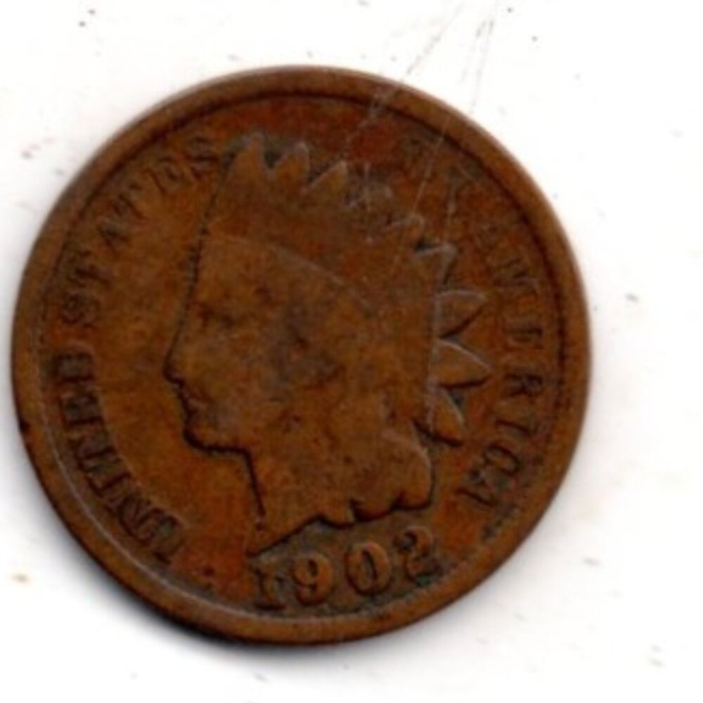 VINTAGE 1902 Indian Head Cent